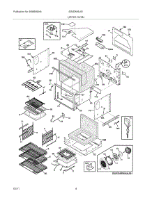 05 - Upper Oven parts for Electrolux Oven EI30EW45JS1 from AppliancePartsPros.com