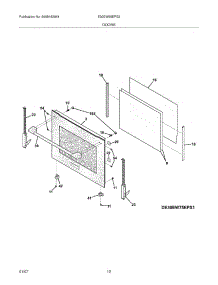 09 - Doors parts for Electrolux Oven E30EW85EPS2 from AppliancePartsPros.com