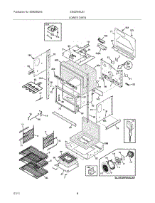 07 - Lower Oven parts for Electrolux Oven EI30EW45JS1 from AppliancePartsPros.com