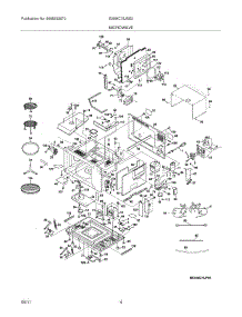 05 - Microwave parts for Electrolux Oven E30MC75JSS2 from AppliancePartsPros.com