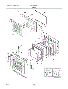 09 - Doors parts for Electrolux Oven EW27MC65JS2 from AppliancePartsPros.com