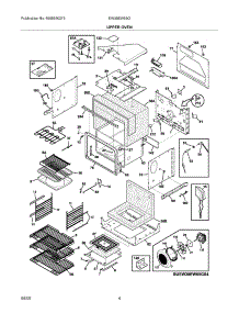 05 - Upper Oven parts for Electrolux Oven EW30EW65GB5 from AppliancePartsPros.com