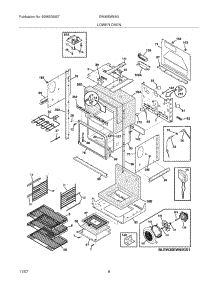07 - Lower Oven parts for Electrolux Oven EW30EW65GB1 from AppliancePartsPros.com