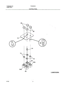 03 - Controls parts for Frigidaire Cooktop FEC32C4ASC from AppliancePartsPros.com