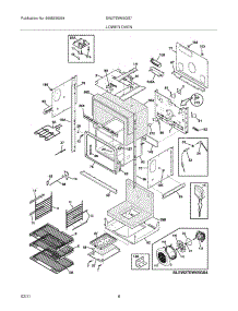 07 - Lower Oven parts for Electrolux Oven EW27EW65GS7 from AppliancePartsPros.com