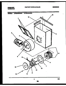 04 - Motor And Blower Housing Parts parts for Frigidaire Cooktop FGC9X8XAWA from AppliancePartsPros.com