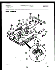 03 - Burner Parts parts for Frigidaire Cooktop FGC3X4XAB1 from AppliancePartsPros.com