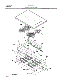 05 - Maintop / Surface Units parts for Frigidaire Cooktop GLEC30S8AQA from AppliancePartsPros.com