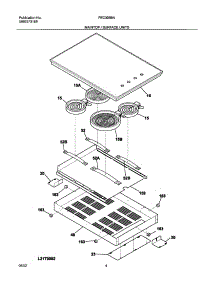 05 - Maintop parts for Frigidaire Cooktop FEC30S6ASC from AppliancePartsPros.com