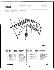 05 - Manifold And Gas Control parts for Frigidaire Cooktop FGC9X8XABA from AppliancePartsPros.com