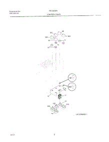 03 - Control Panel parts for Frigidaire Cooktop FEC36S8HBB from AppliancePartsPros.com