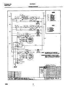04 - Wiring Diagram parts for Frigidaire Cooktop FEC3X9XCB2 from AppliancePartsPros.com