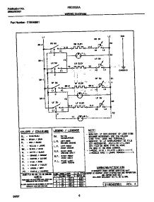 04 - Wiring Diagram parts for Frigidaire Cooktop FEC3X5XAD3 from AppliancePartsPros.com