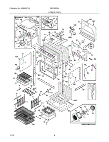 07 - Lower Oven parts for Electrolux Oven EW30MC65JB1 from AppliancePartsPros.com
