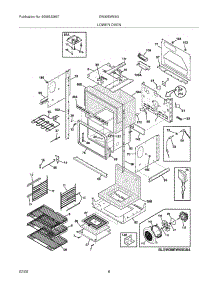07 - Lower Oven parts for Electrolux Oven EW30EW65GS5 from AppliancePartsPros.com