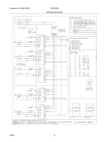 06 - Wiring Diagram parts for Frigidaire Cooktop PLEC30S9ECB from AppliancePartsPros.com