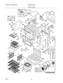 05 - Upper Oven parts for Electrolux Oven EW30EW6CGS8 from AppliancePartsPros.com