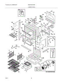 07 - Lower Oven parts for Electrolux Oven EW30EW6CGS8 from AppliancePartsPros.com