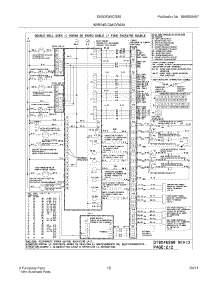 11 - Wiring Diagram parts for Electrolux Oven EW30EW6CGS8 from AppliancePartsPros.com