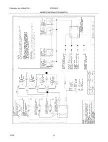 06 - Wiring Diagram parts for Frigidaire Cooktop FGC30S4DCA from AppliancePartsPros.com