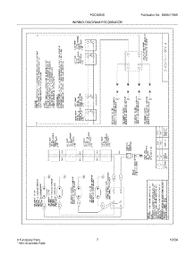 07 - Wiring Diagram parts for Frigidaire Cooktop FGC30S4DCA from AppliancePartsPros.com