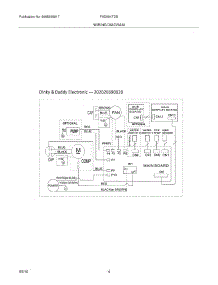 04 - Wiring Diagram parts for Frigidaire Dehumidifier FAD504TDB7 from AppliancePartsPros.com