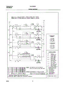 06 - Wiring Diagram parts for Frigidaire Cooktop GLEC30S8AQB from AppliancePartsPros.com