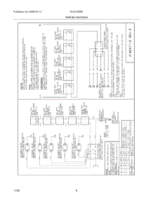 06 - Wiring Diagram parts for Frigidaire Cooktop GLGC36S8EQA from AppliancePartsPros.com