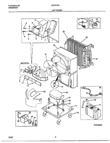 Unit parts for Frigidaire Dehumidifier 9320303 from AppliancePartsPros.com
