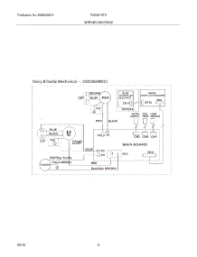 04 - Wiring Diagram parts for Frigidaire Dehumidifier FAD251NTD2 from AppliancePartsPros.com