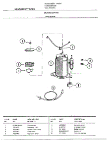 Dehumidifier Page 4 parts for Frigidaire Dehumidifier 93506A from AppliancePartsPros.com