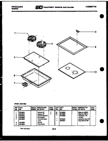 06 - Element Parts parts for Frigidaire Cooktop RBD139D0 from AppliancePartsPros.com