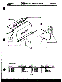 07 - Spit, Plate And Motor parts for Frigidaire Cooktop RBD139D0 from AppliancePartsPros.com
