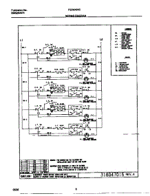 04 - Wiring Diagram parts for Frigidaire Cooktop FEC6X9XCBD from AppliancePartsPros.com