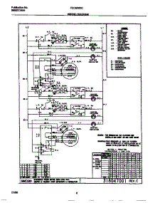 04 - Wiring Diagram parts for Frigidaire Cooktop FEC6X9XCCA from AppliancePartsPros.com