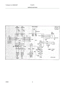 04 - Wiring Diagram parts for Frigidaire Dehumidifier FDL50R1 from AppliancePartsPros.com