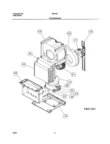 05 - System Parts parts for Frigidaire Dehumidifier FDH25J4 from AppliancePartsPros.com