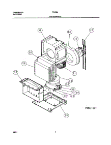 05 - System Parts parts for Frigidaire Dehumidifier FDH30J4 from AppliancePartsPros.com
