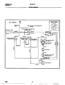 04 - Wiring Diagram parts for Frigidaire Dehumidifier MDH25TF4 from AppliancePartsPros.com