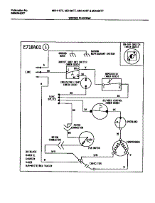 06 - Wiring Diagram parts for Frigidaire Dehumidifier MDH40TF8 from AppliancePartsPros.com