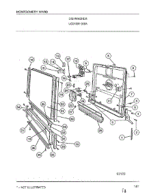 Dishwasher Page 3 parts for Frigidaire Dishwasher 1031-005A from AppliancePartsPros.com