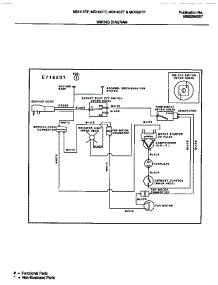 05 - Wiring Diagram parts for Frigidaire Dehumidifier MDH40TF8 from AppliancePartsPros.com