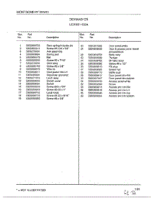 Dishwasher Page 4 parts for Frigidaire Dishwasher 1031-005A from AppliancePartsPros.com