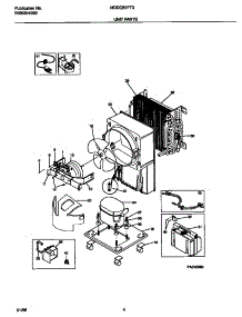 03 - Unit Parts parts for Frigidaire Dehumidifier MDDQ50FF3 from AppliancePartsPros.com