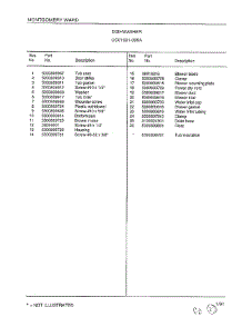 Dishwasher Page 6 parts for Frigidaire Dishwasher 1031-005A from AppliancePartsPros.com
