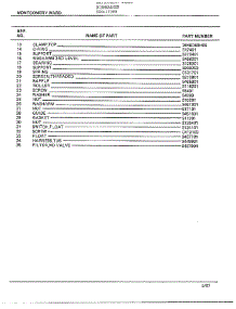 Dishwasher Page 5 parts for Frigidaire Dishwasher 1236B from AppliancePartsPros.com