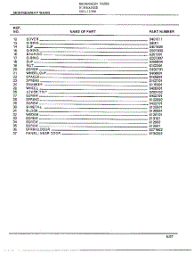 Dishwasher Page 7 parts for Frigidaire Dishwasher 1236B from AppliancePartsPros.com