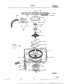 Dishwasher Page 8 parts for Frigidaire Dishwasher 766 from AppliancePartsPros.com