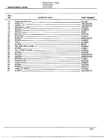 Dishwasher Page 9 parts for Frigidaire Dishwasher 1236B from AppliancePartsPros.com