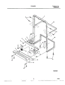 Dishwasher Page 10 parts for Frigidaire Dishwasher 766 from AppliancePartsPros.com